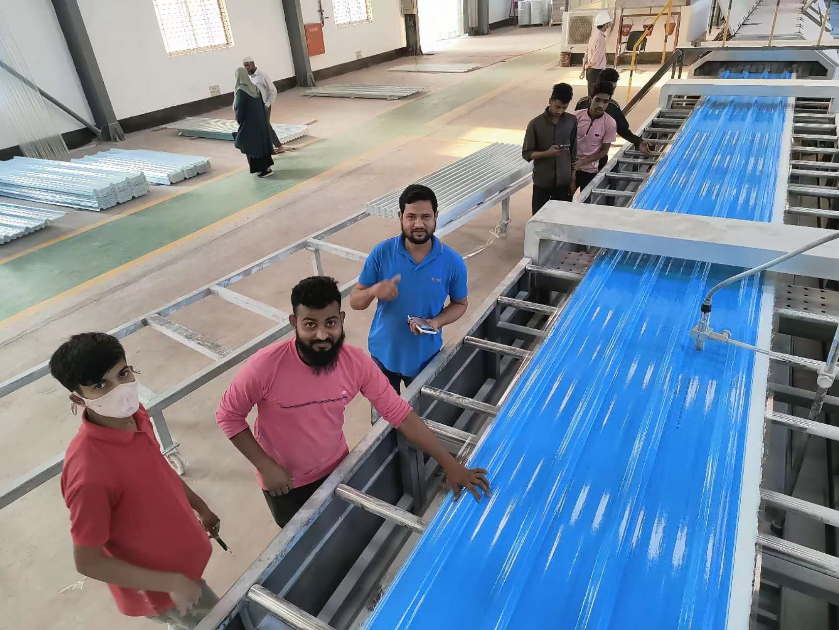 El servicio posventa de Dinuo Engineers es bien reconocido en Bangladesh