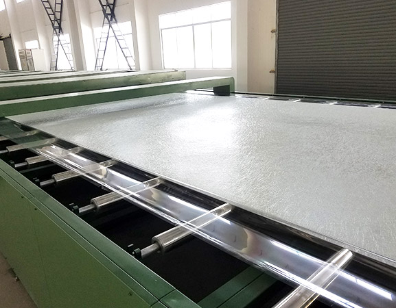 Máquina de láminas planas de FRP de 3,2 m